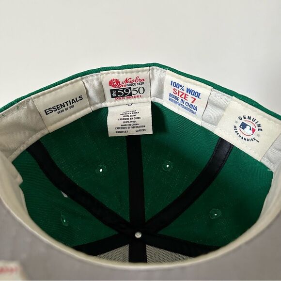 NWT Fear of God The Essentials NEW ERA 59Fifty Cap - Seattle Mariners - Picture 10 of 10